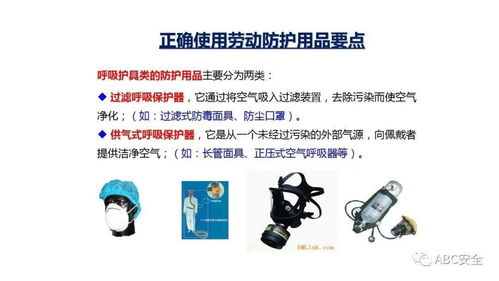 个人劳动防护用品使用 ppt